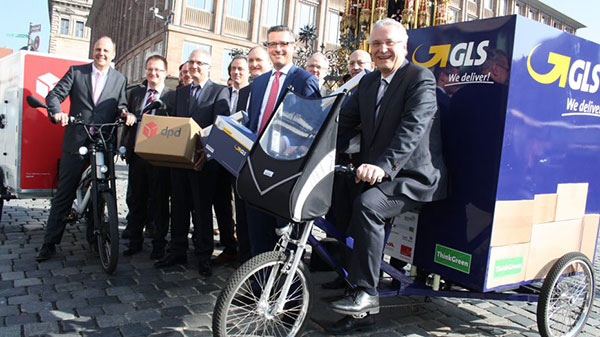 Fahrrad Lieferung